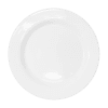 80741 PLATO TRINCHE 8" MELAMINA BLANCA
