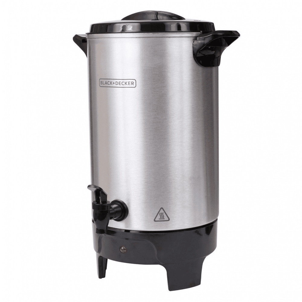 Cafetera de aluminio para 40 tazas