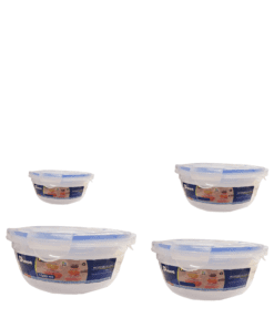 Recipiente Redondo 4 Piezas