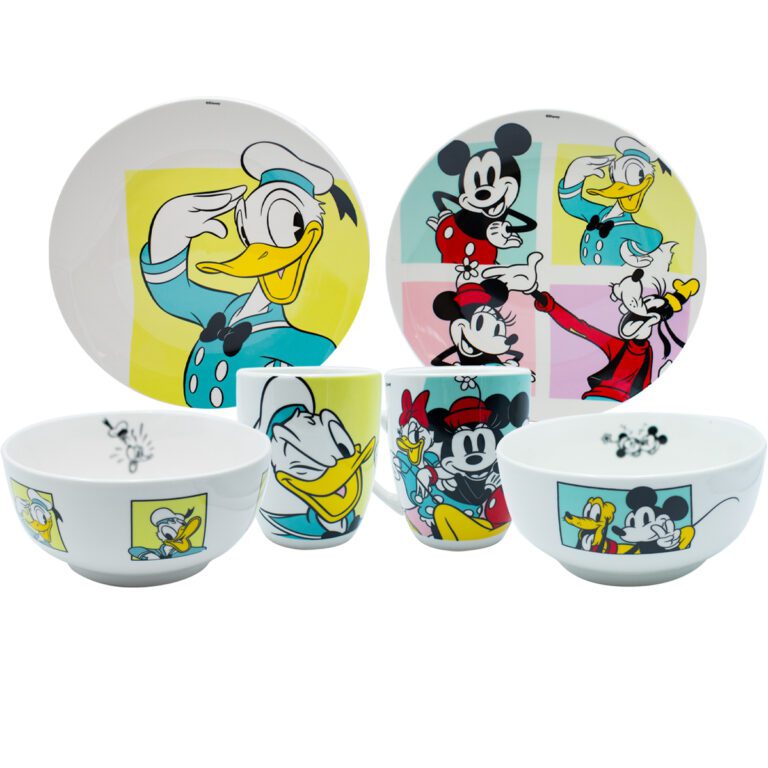 Vaisselle Enfant 3 Pièces Mickey | Assiette, Bol, Gobelet En PP Sans BPA | Lavable Au Lave-vaisselle Et Micro-ondes - 5