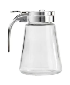 Mielera De Vidrio Con Tapa De Plástico