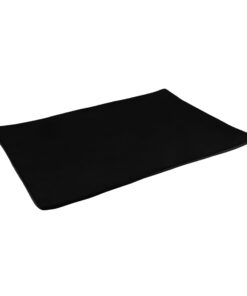 Plato Rectangular 30 cm Melamina Jet Black