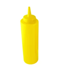 Botella Dispensadora Plastico Amarilla 12 oz