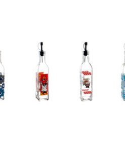 Vinagrera Cuadrada Decorada