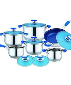 Bateria12 Piezas Omania Acero Inox.