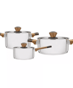 Bateria de Cocina 3 Piezas Brava Baquelita