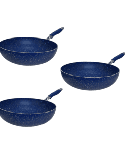 Set 3 Woks 26,30,32 cm Azul