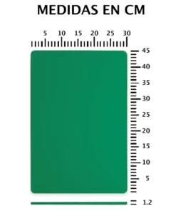 Tabla para Picar Polietileno 45X30X1.2 Verde