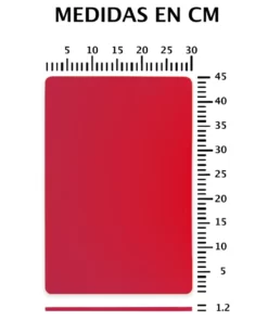 Tabla para Picar Polietileno 45X30X1.2 Roja
