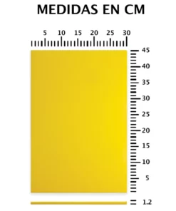 Tabla para Picar Polietileno 45X30X1.2 Amarilla