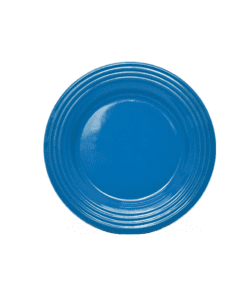 Plato Trinche Azul Circles 26 cm