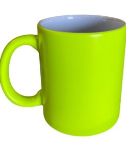 Taza Recta de 11 oz Verde Limon