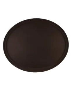 Charola Ovalada Cafe 56x68.5 cm