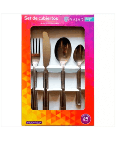 Set de Cubiertos Acero Inoxidable