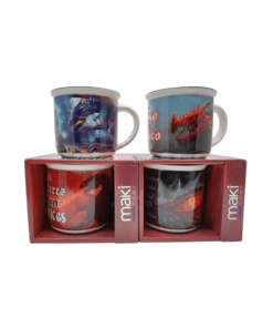 Taza de Porcelana Dragones