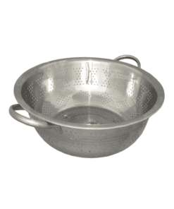 Escurridor Acero Inoxidable Doble Asa 36 cm
