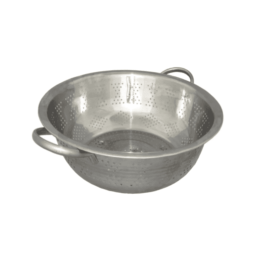 Escurridor Acero Inoxidable Doble Asa 36 cm