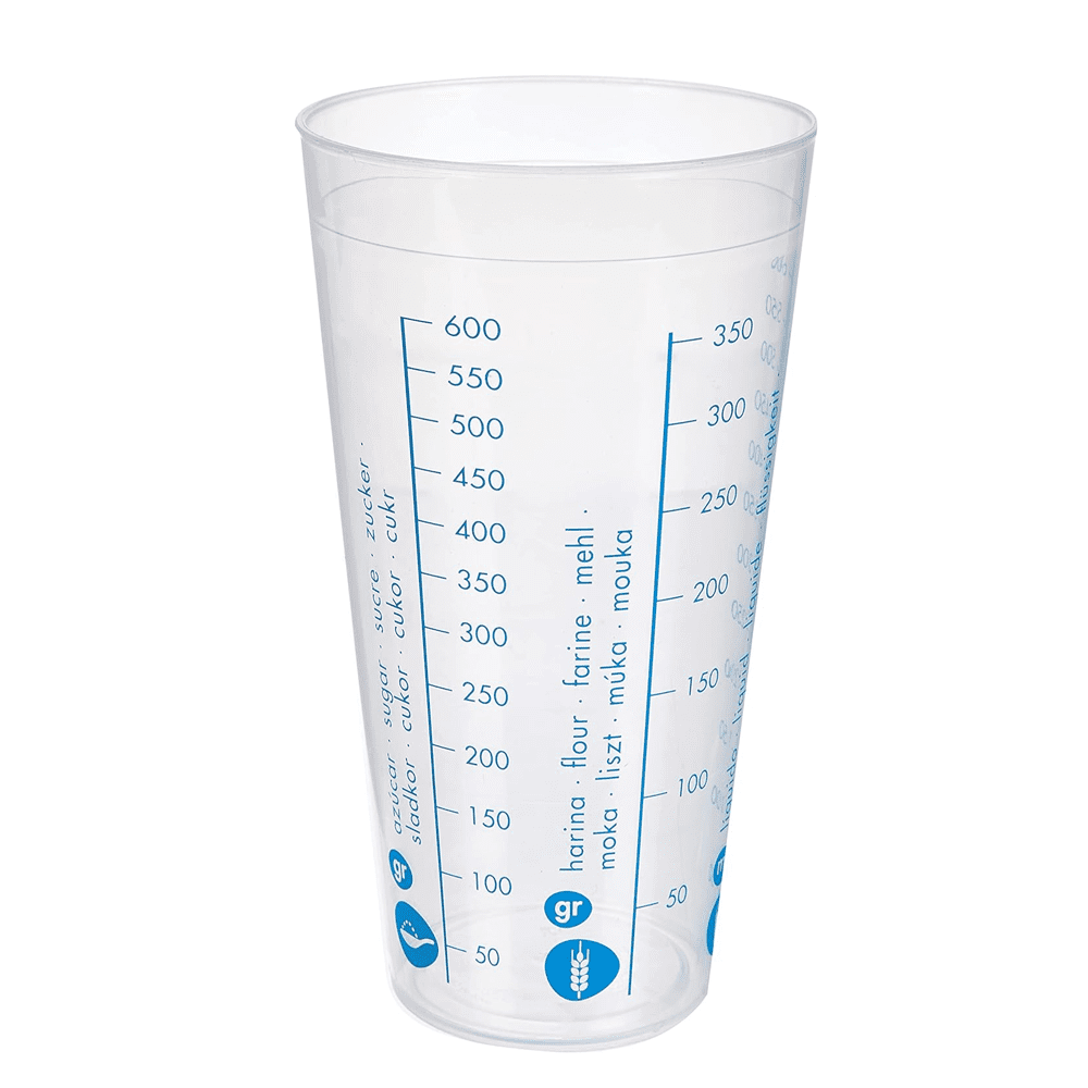 Vaso Graduado De Plastico 18 Cm Piquiomart 