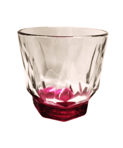 Vaso Diamante Atomizado Rojo