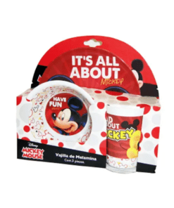 Juego 3 Piezas Melamina Mickey