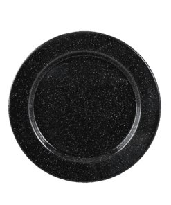 Plato Plano 27 c/ala Negro