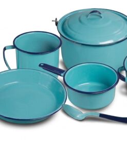 Batería 4 Ciénegas Azul Turqueza 7Piezas