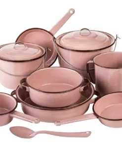 Batería Rubí 11 Piezas Rosa Petalo