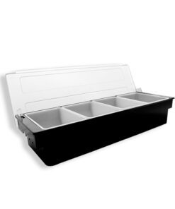 Caja Condimentos de Plástico 5 Compartimentos