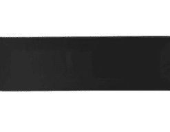 Bandeja Rectangular 32x9cm Negro Brillante