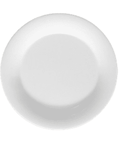 Plato Trinche 25.4cm Blanco Brillante