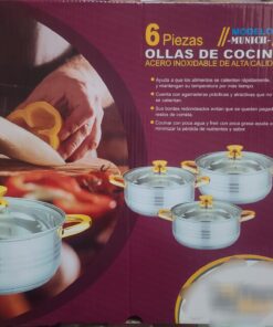 Budineras de Cocina Piquio 6 Piezas