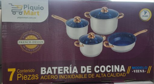 Batería de Cocina 7 Piezas