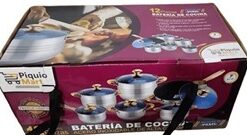 Batería 12 Piezas Piquio Mart