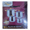 Ollas de Cocina Piquio Mart 8 Piezas