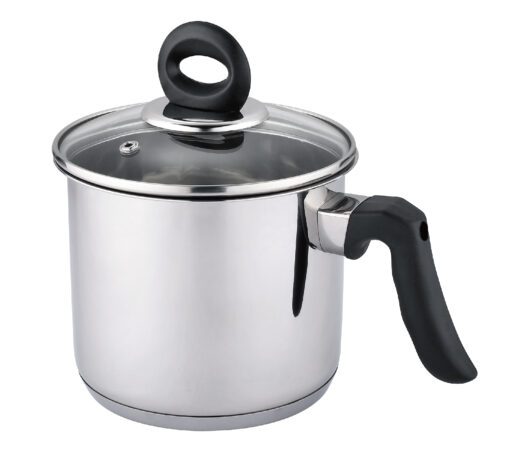 Pocillo Con Tapa Acero Inox.