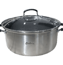 Cacerola Mango Acero Inox. Antiadherente 26 cm