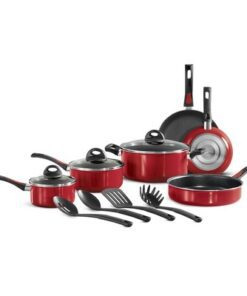 Batería de Cocina 13 Piezas Roja