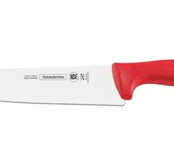 Cuchillo Carnicero 10" Profissional Rojo