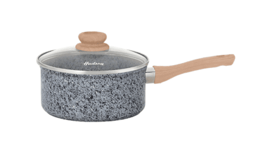 Cacerola 20 cm antiadherente Granito Tapa de Vidrio