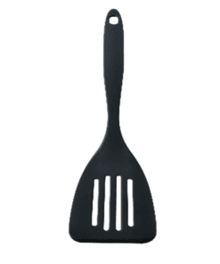 Espátula Ranurada Nylon Gris