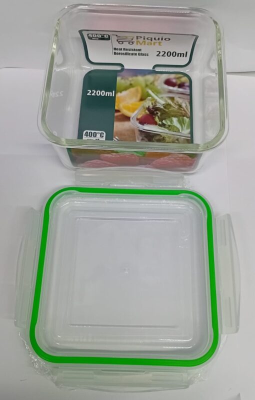 Tazón Cuadrado 2200 ml