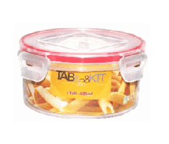 Contenedor Hermético Circular 400 ml