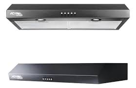 Campana de Cocina Extractora Acabado Negro