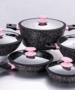 Batería Rio Nabia Rosa 10 Piezas