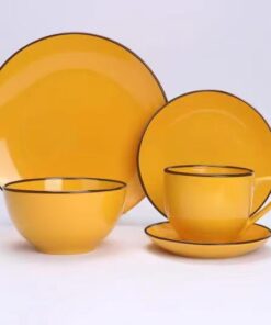Juego de Vajilla 30 Piezas Amarillo