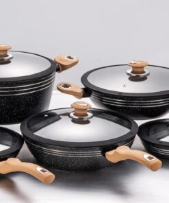 Batería Málaga Black 10 Piezas