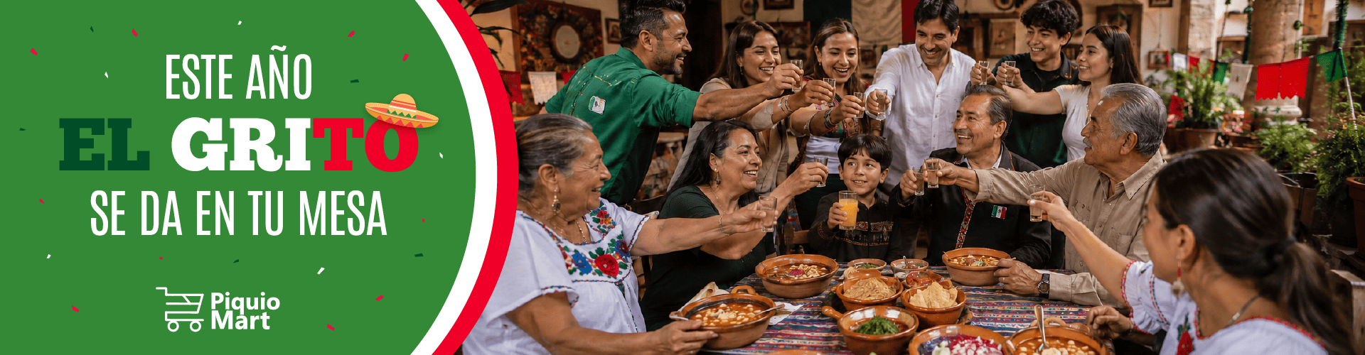 Este año el grito se da en tu mesa