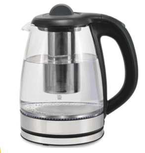Hervidor de Vidrio Con Infusor