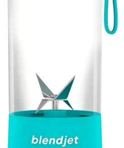 Licuadora Portatil 16 oz Usb Azul Turqueza