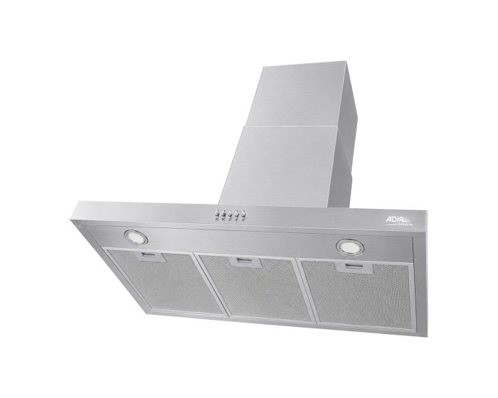 Campana Extract 90 cm Vidrio Curvo Acero inoxidable